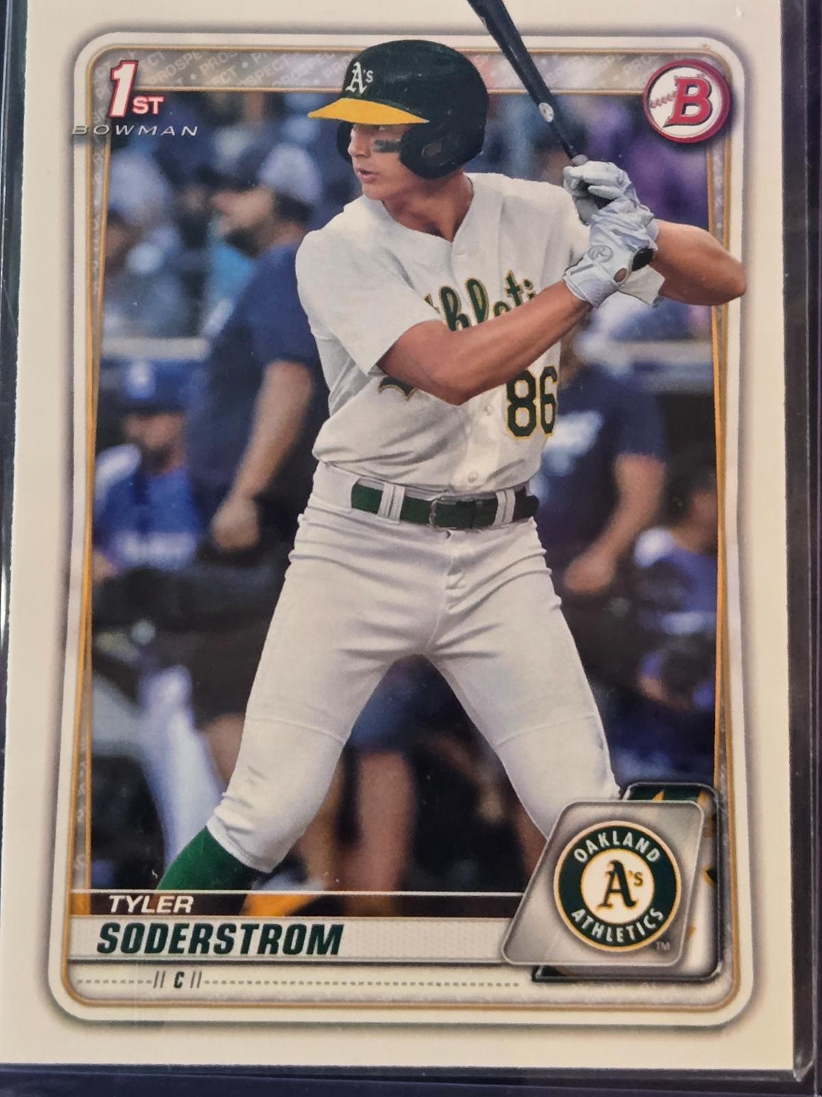 Tyler Soderstrom #BD-119 2020 Bowman Draft 1st Edition Baseball