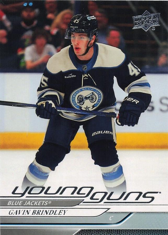 Gavin Brindley #207 Hockey Cards 2024 Upper Deck