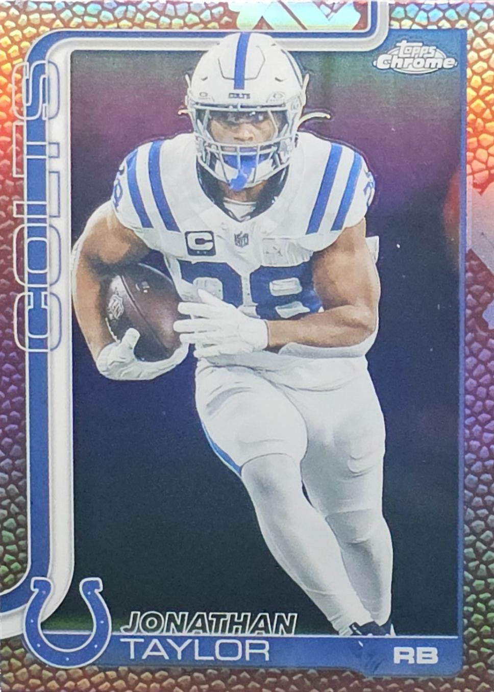 Jonathan Taylor [Leather Refractor] #130