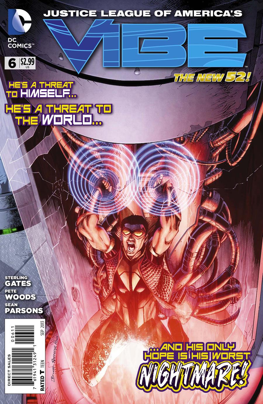 Justice League of America's Vibe #6 (2013) Comic Books Justice League of America's Vibe