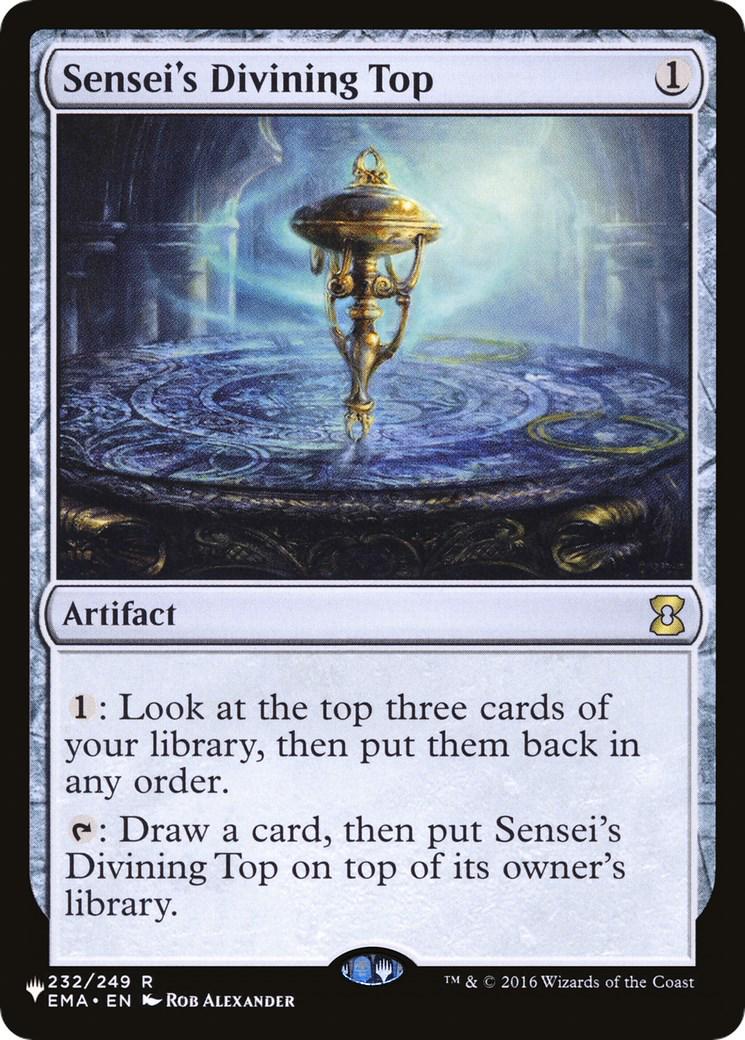 Sensei's Divining Top #232 Magic The List Reprints