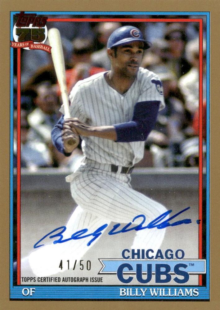 Billy Williams [Gold] #91A-BWS