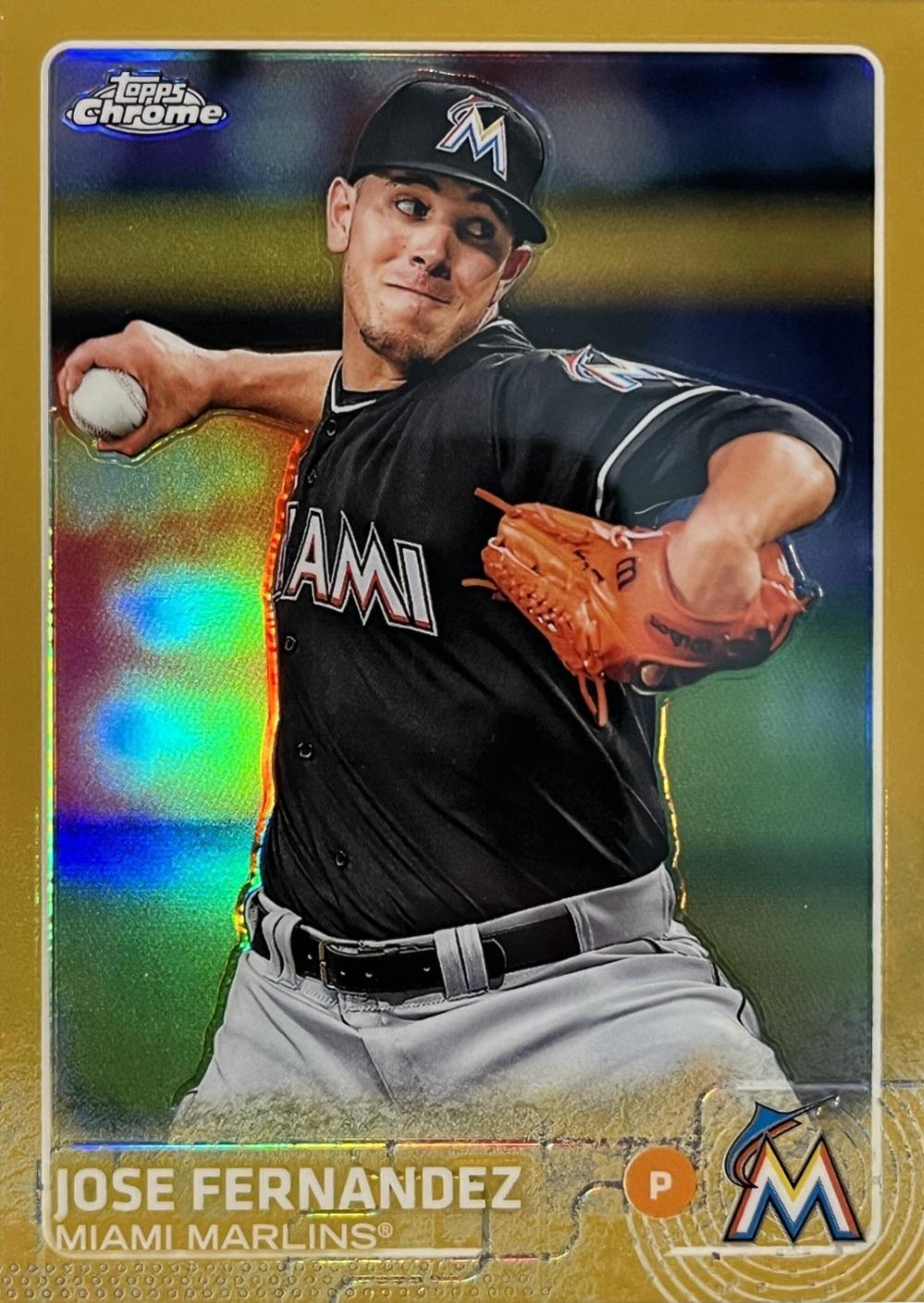 Jose Fernandez [Gold Refractor] #141