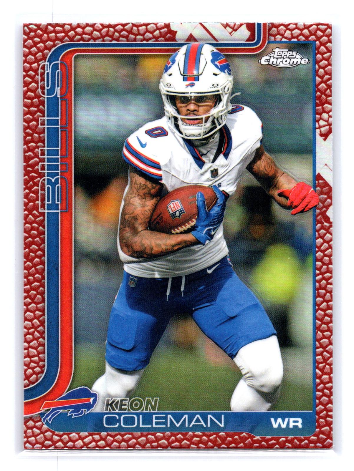 2025 Keon Coleman [Leather] #30
