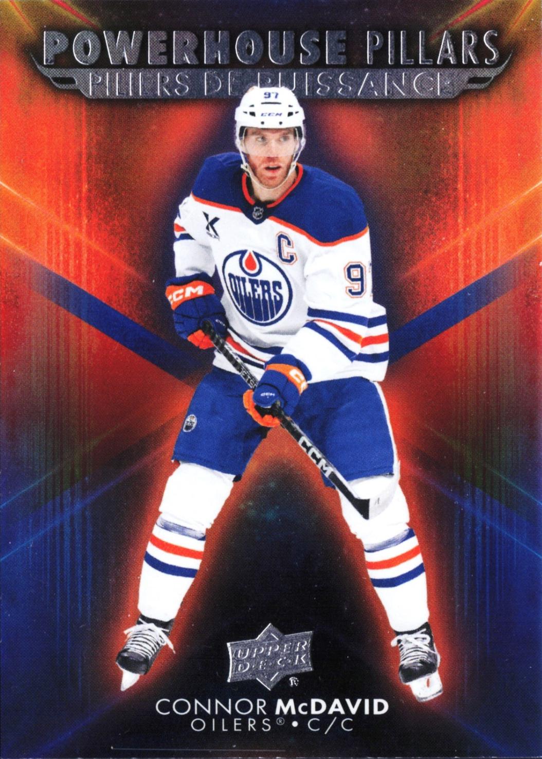 2025 Upper Deck Tim Hortons Powerhouse Pillars Connor McDavid #CP-1 card