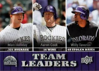 Matt Holliday / Aaron Cook / Willy Taveras