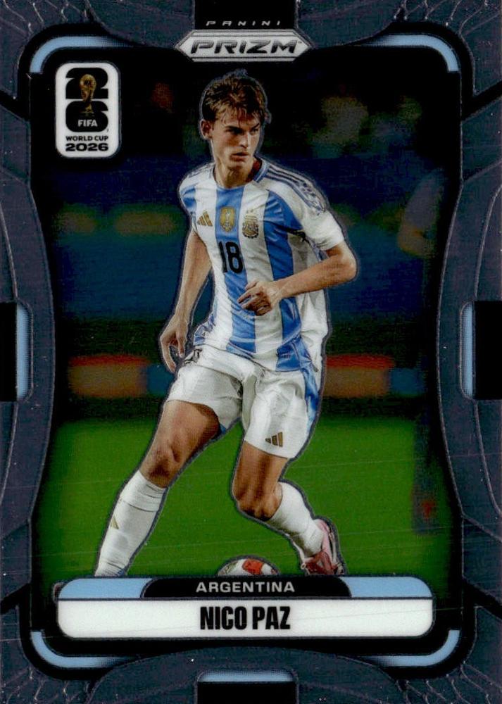 Nico Paz #4 2026 Panini FIFA 365 Stickers Extra Balkan Version