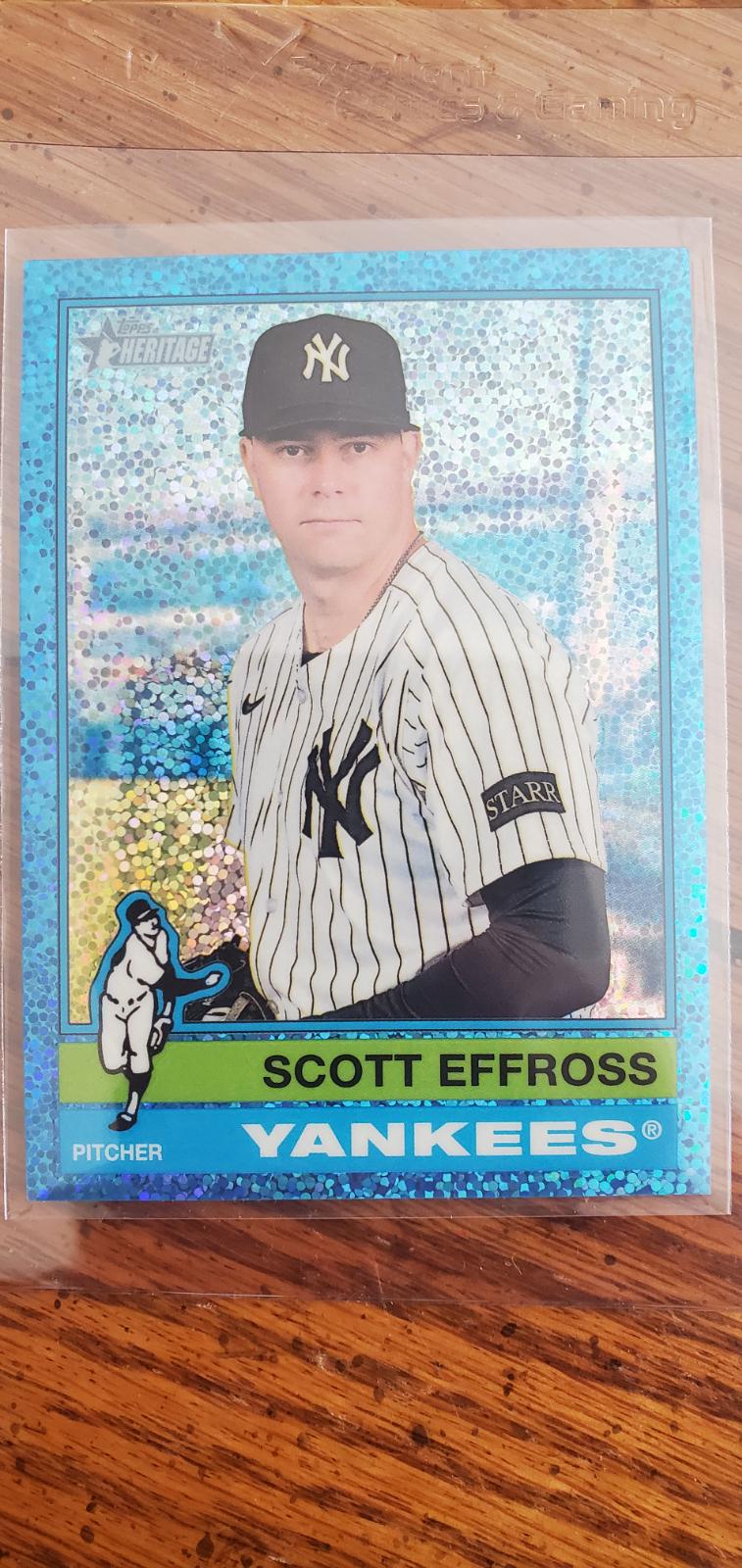 Scott Effross [Light Blue Sparkle Chrome] #636