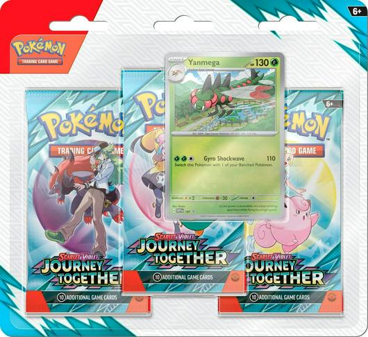 3 Pack Blister: Yanmega Cover Art