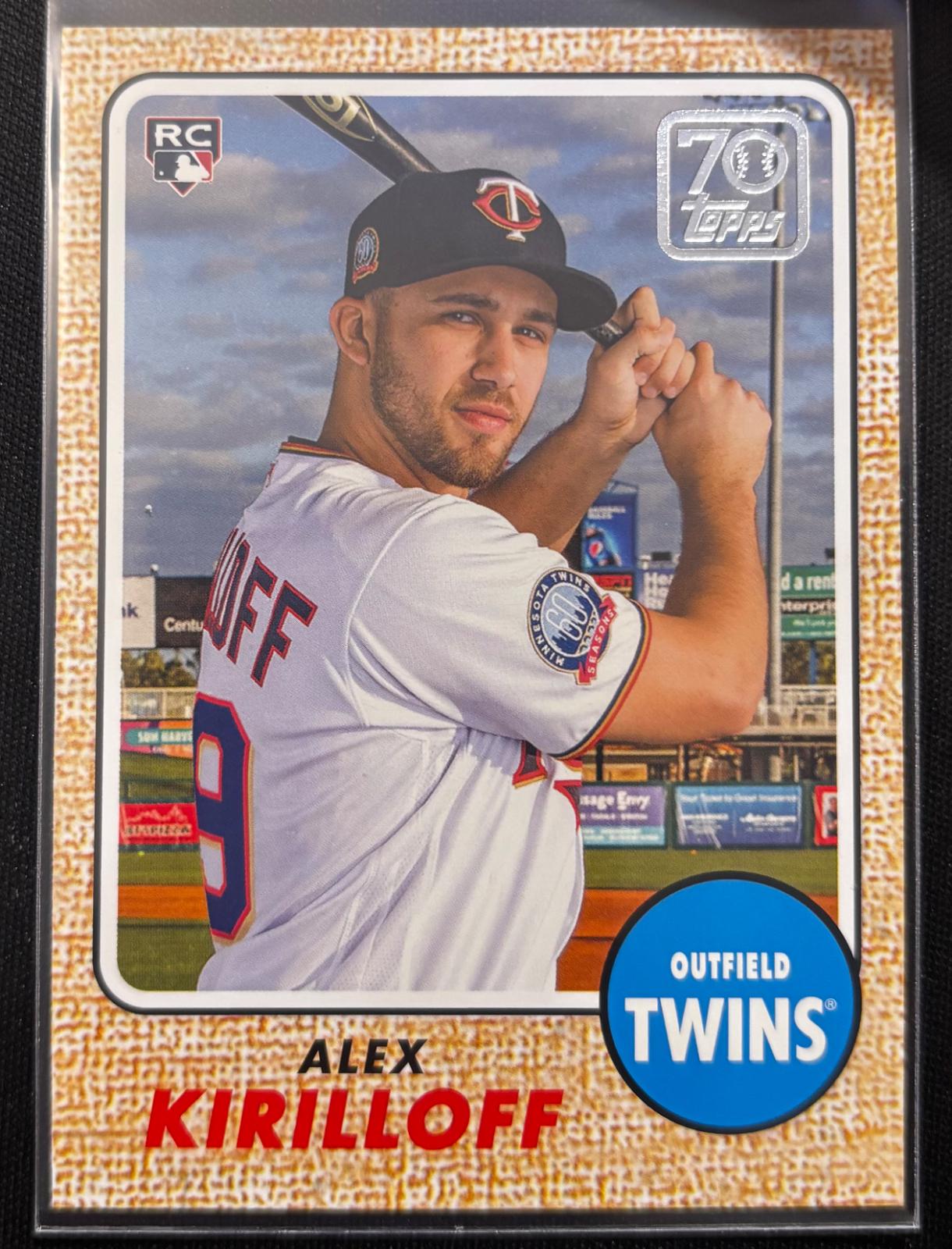 Alex Kirilloff #70YT-18 Baseball Cards 2021 Topps 70 Years of Baseball