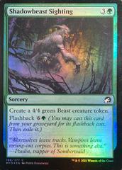 Shadowbeast Sighting [Foil] #198