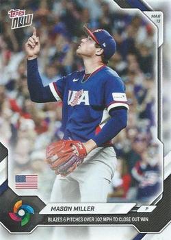 Mason Miller #WB27 2026 Topps Now WBC Baseball