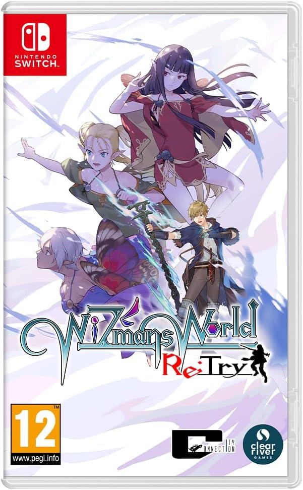Carátula de WiZmans World Re;Try para Switch (edición PAL España)