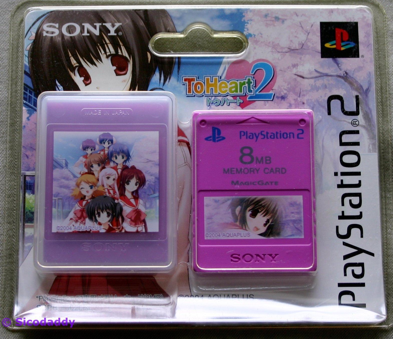 Memory Card To Heart 2 JP Playstation 2