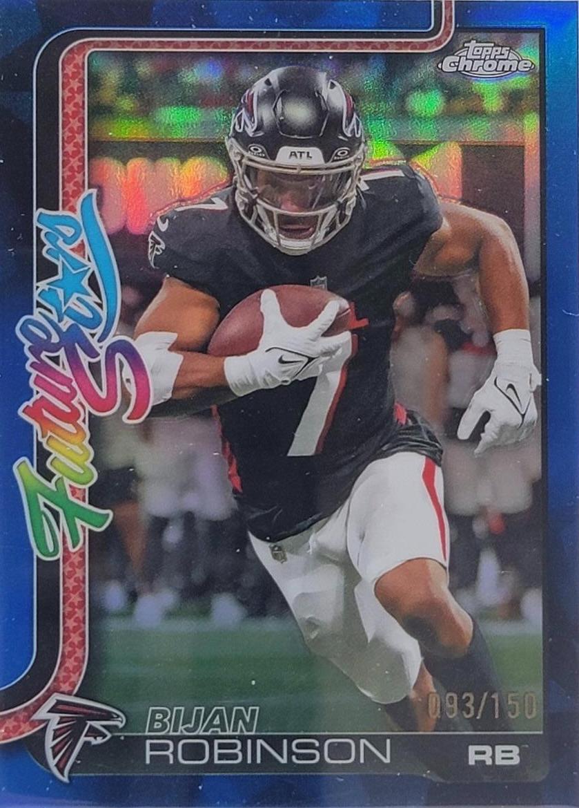 Bijan Robinson [Blue Refractor] #FS-9
