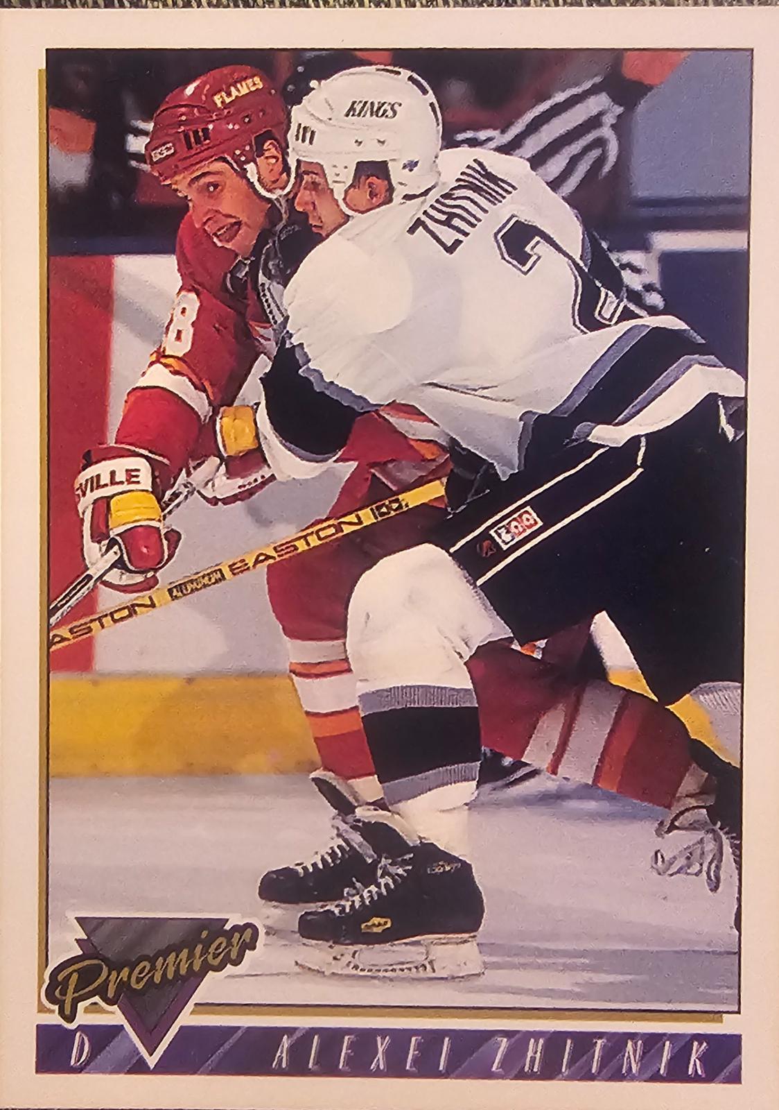 Alexei Zhitnik #2 Hockey Cards 1993 Topps Premier