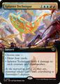 Splatter Technique [Extended Art Foil] | Magic Secrets of Strixhaven