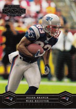 Deion Branch #56 Football Cards 2004 Playoff Honors