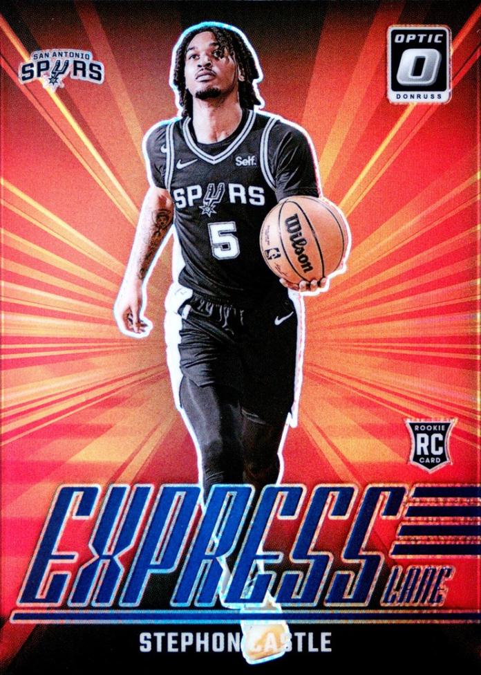 Stephon Castle [Purple] #1 Prices | 2024 Panini Donruss Optic