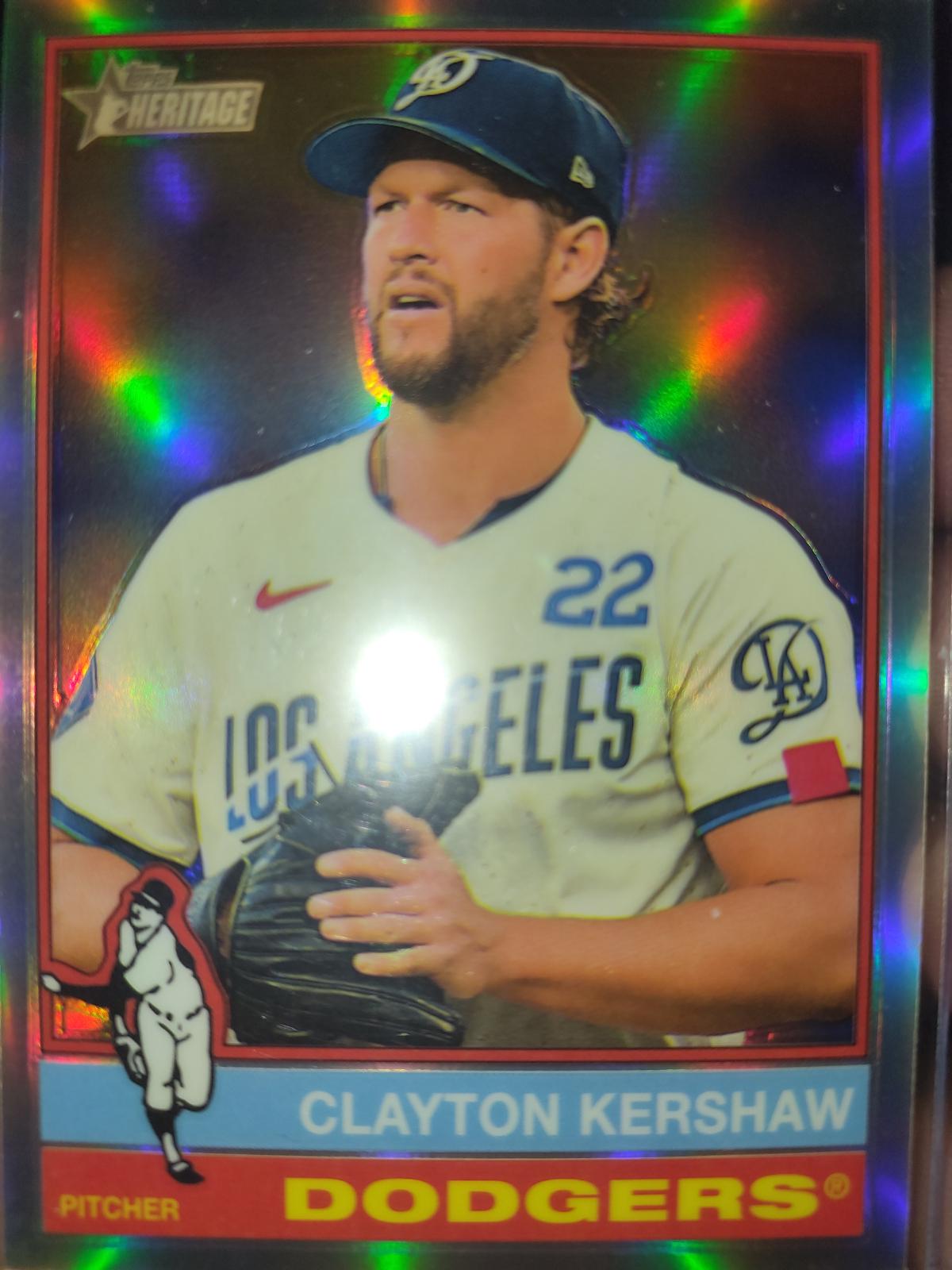 2025 Clayton Kershaw [Refractor Chrome Variation] #64