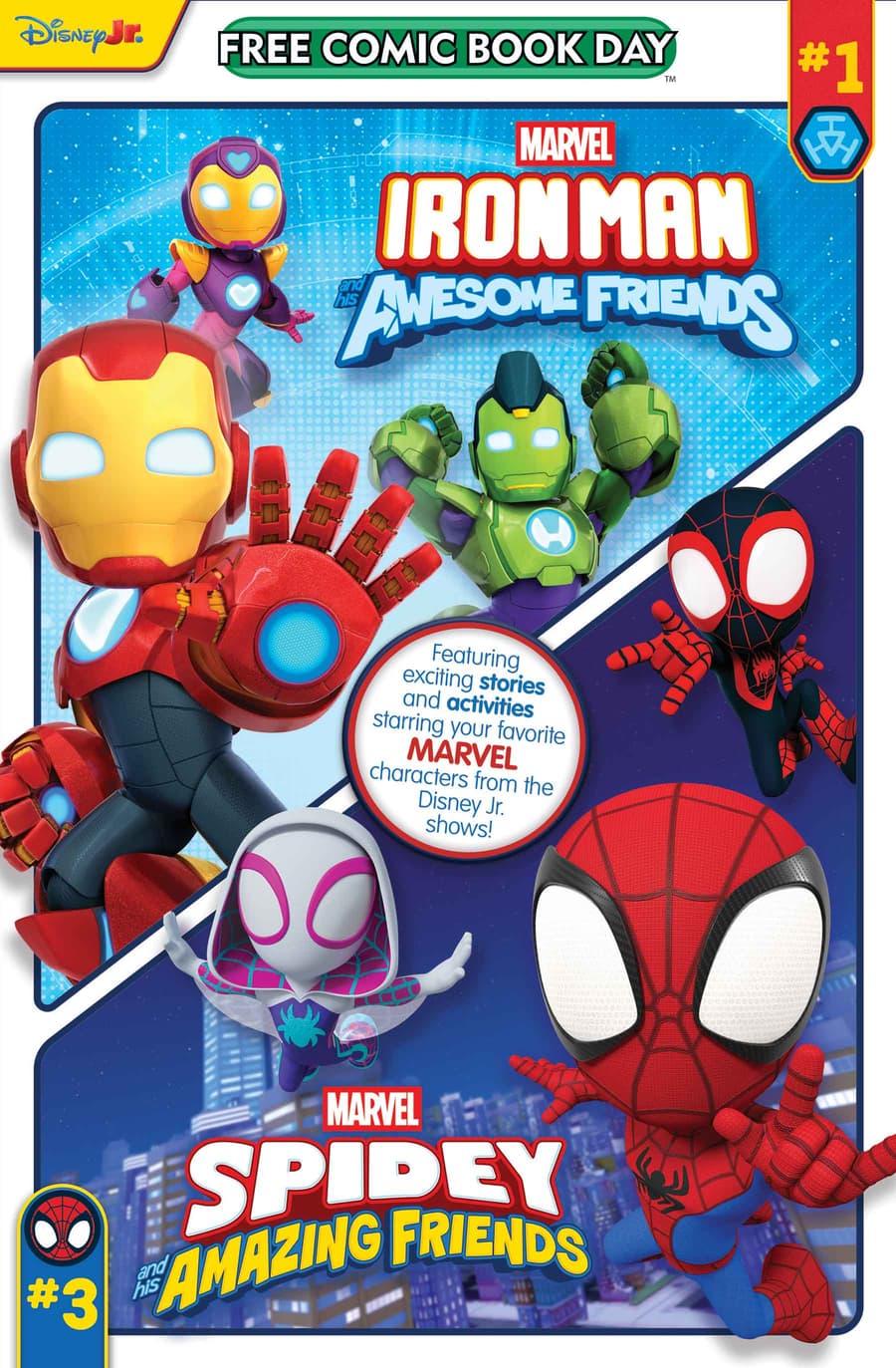 Iron Man & His Awesome Friends/Spidey And His Amazing Friends (2025) Comic Books Free Comic Book Day