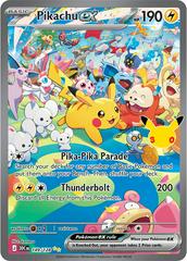 Pikachu ex #149 from Pokemon 30th Celebration set