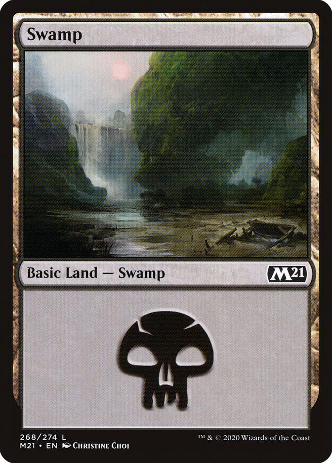 Swamp #268 Magic Core Set 2021