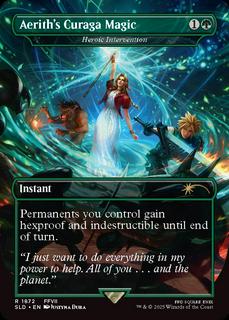 Aerith's Curaga Magic - Heroic Intervention