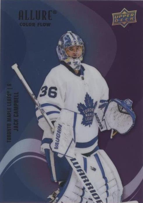 Jack Campbell #SF-13 2022 Upper Deck Allure Color Flow Hockey