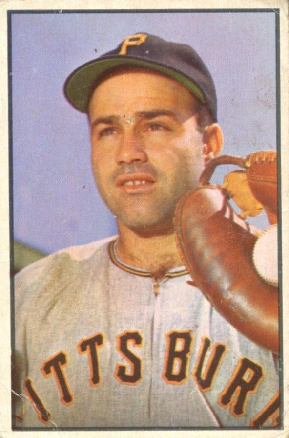Joe Garagiola #21 Baseball Cards 1953 Bowman Color