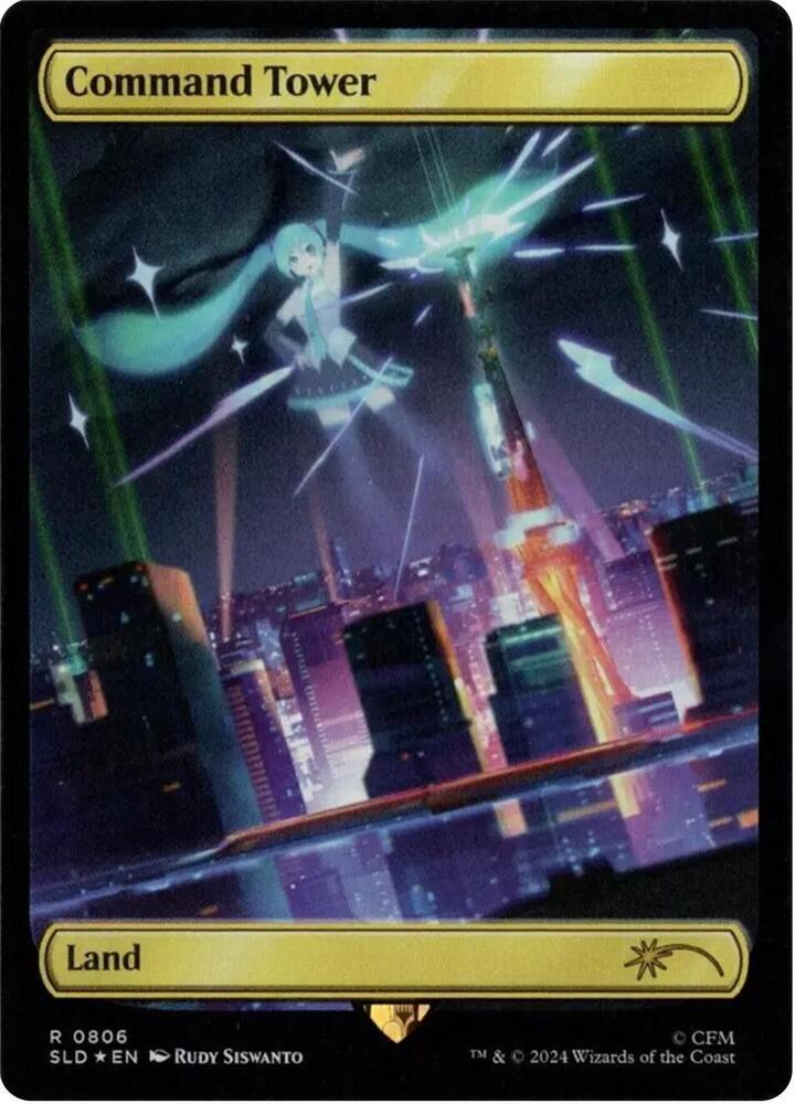 Command Tower [Rainbow Foil] (Magic Secret Lair Drop)
