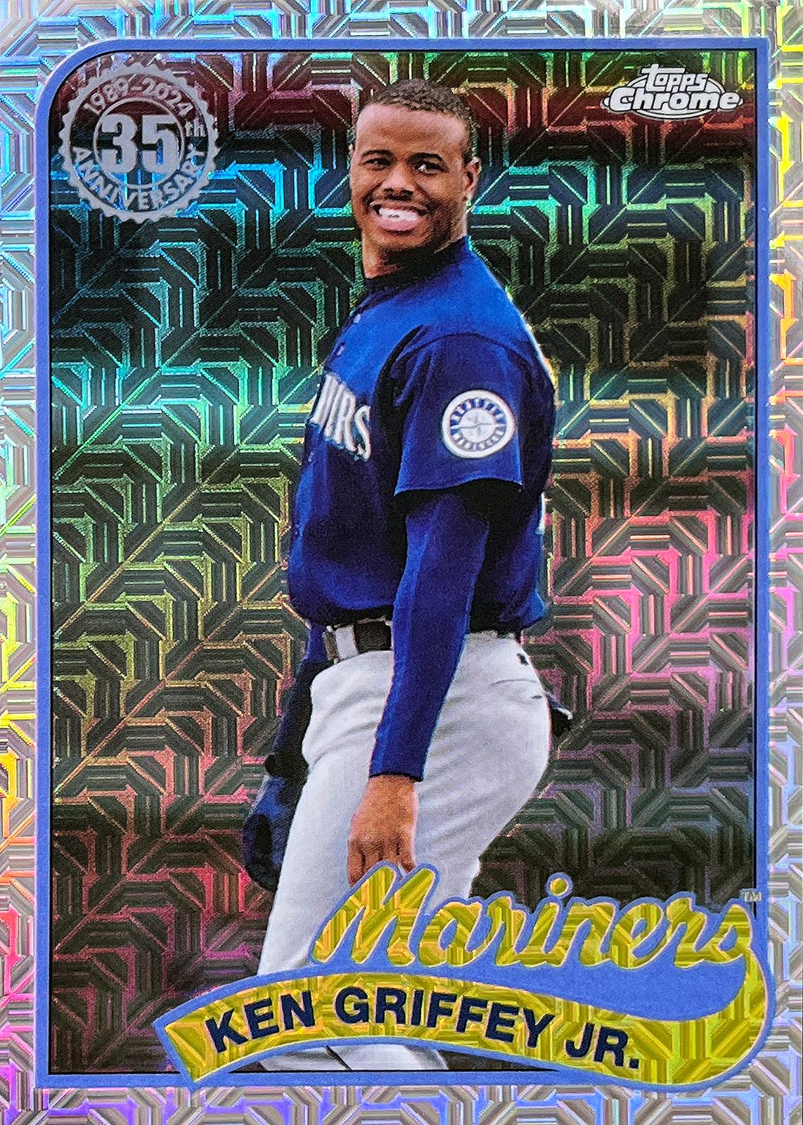 2024 Topps Update 1989 Chrome Silver Pack Ken Griffey Jr. #T89CU-9 card