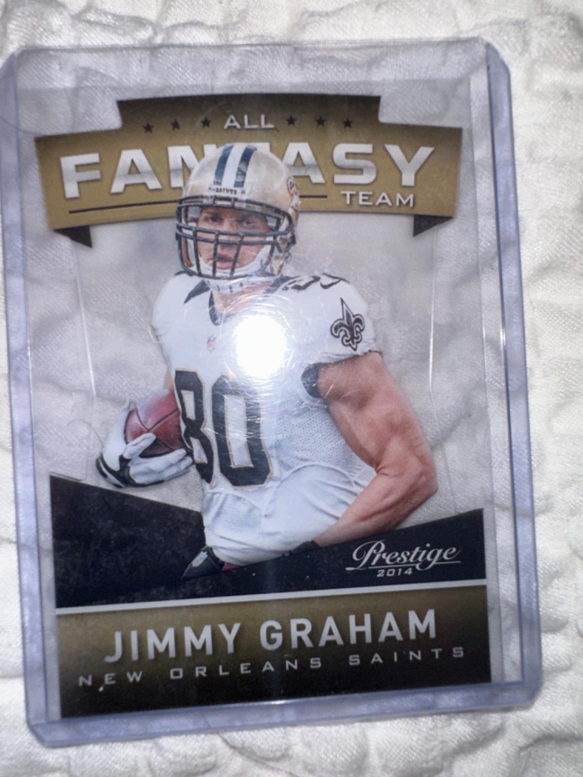 Jimmy Graham #9 Football Cards 2014 Panini Prestige All Fantasy Team