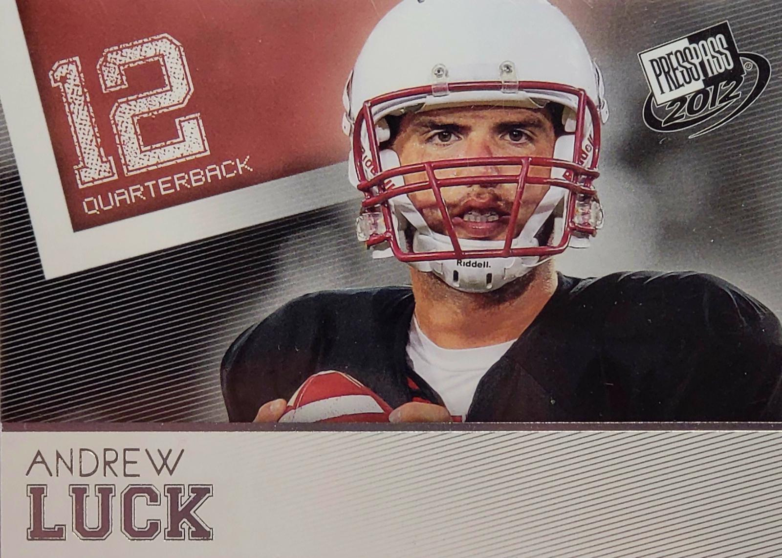 Andrew Luck #30 2012 Press Pass Football