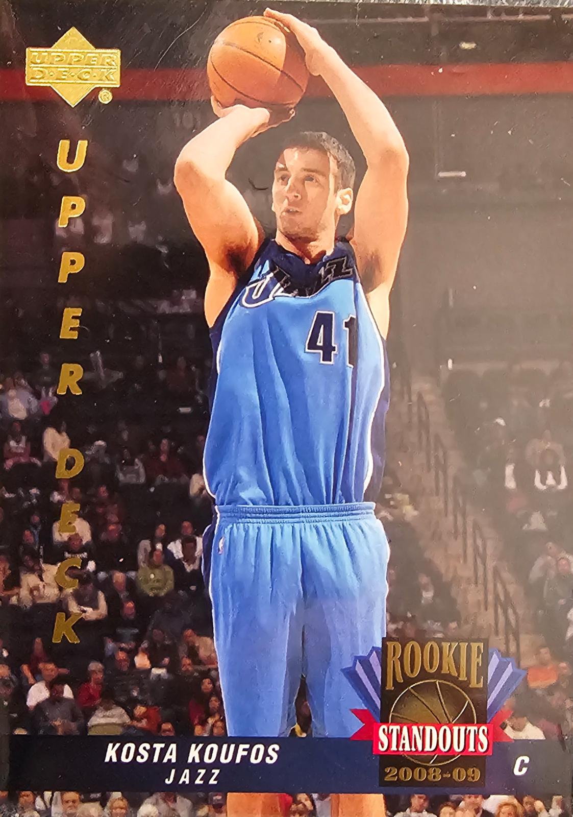 Kosta Koufos #RS-30 Basketball Cards 2008 Upper Deck Lineage Rookie Standouts