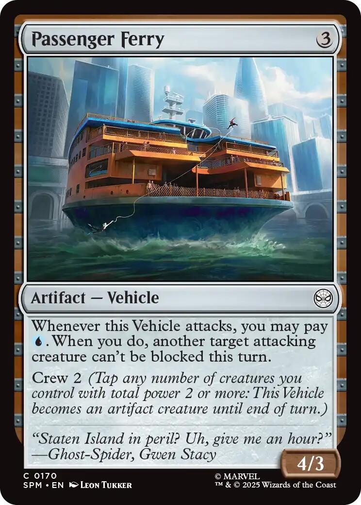 Passenger Ferry (Magic Marvel Spider-Man)