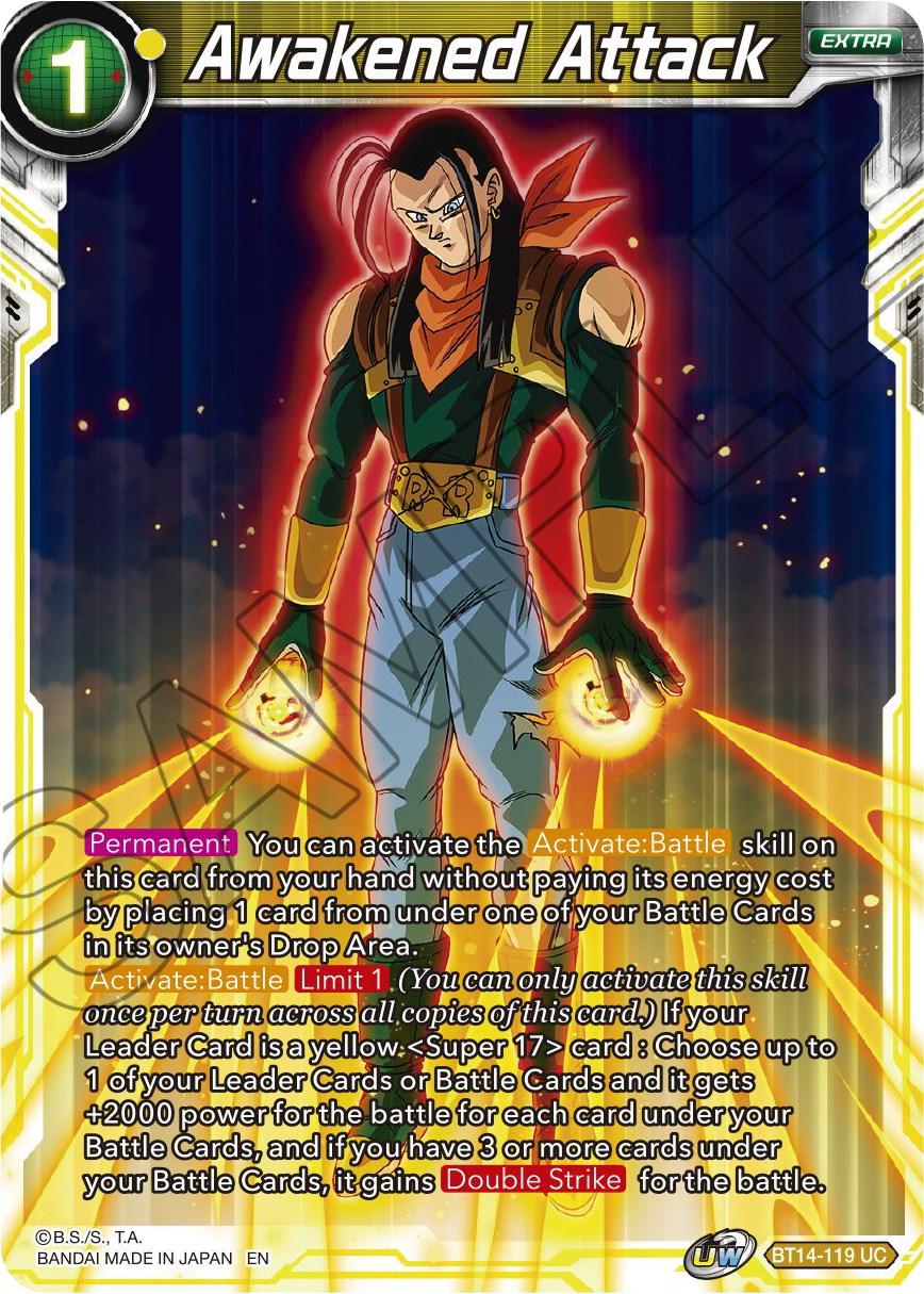 Awakened Attack BT14-119 Dragon Ball Super Cross Spirits