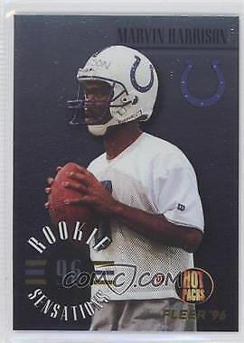 Marvin Harrison #7 Football Cards 1996 Fleer Rookie Sensations