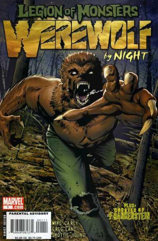 Legion Of Monsters: Werewolf By Night #1 (2007) Comic Books Legion of Monsters: Werewolf by Night