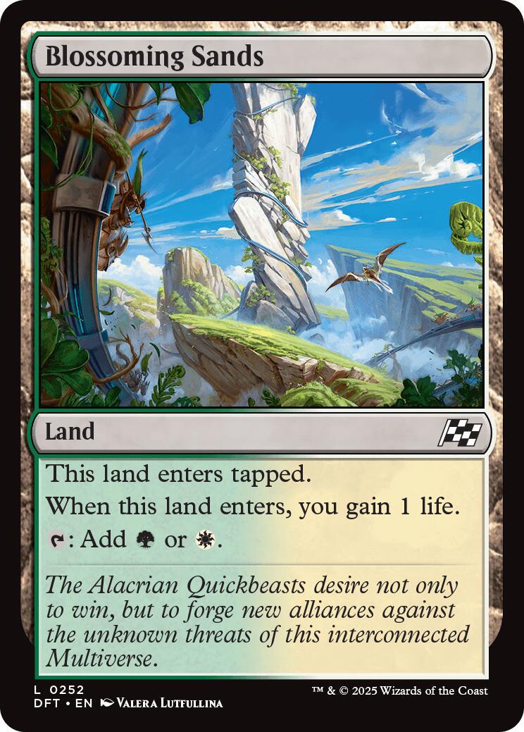 Blossoming Sands [Foil] condition prices
