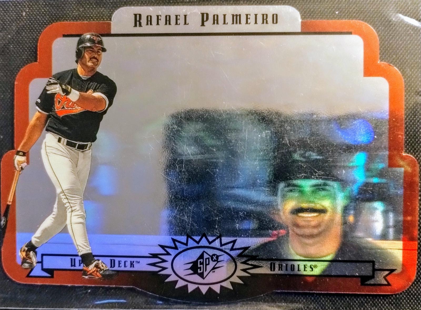 Rafael Palmeiro #7 Baseball Cards 1996 Spx