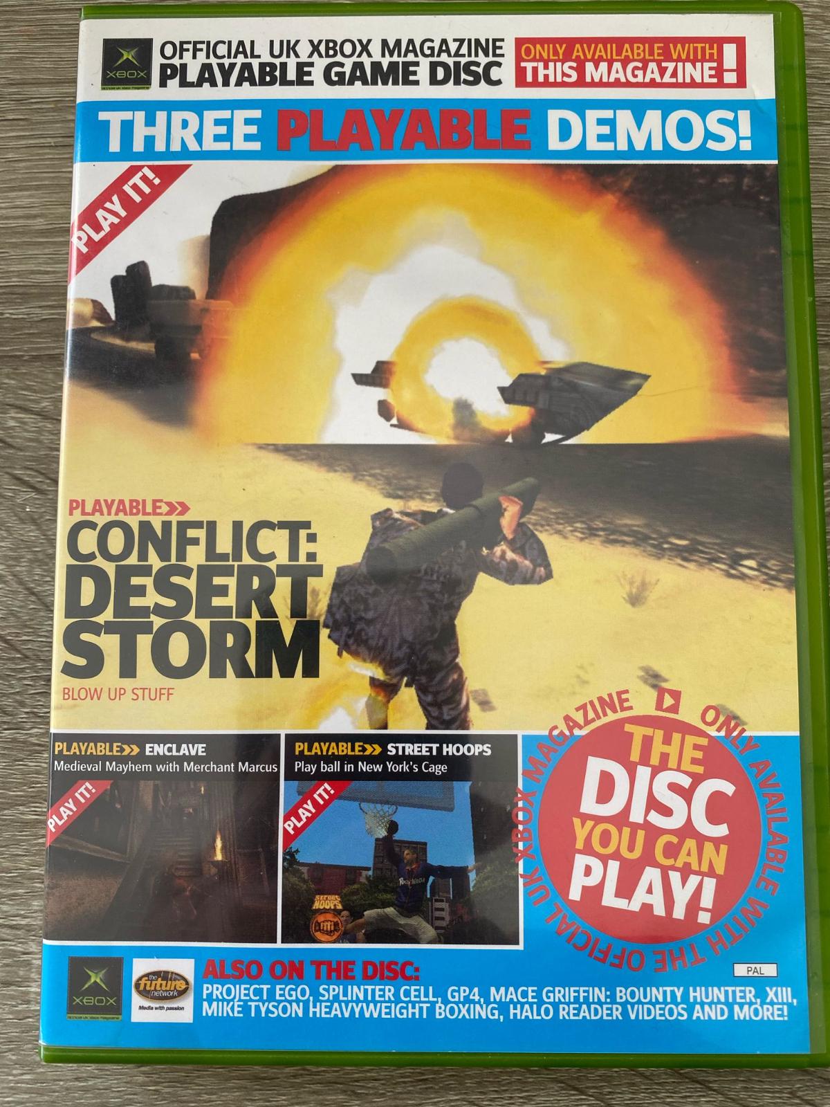 Official UK Xbox Magazine Game Disc #07 PAL Xbox