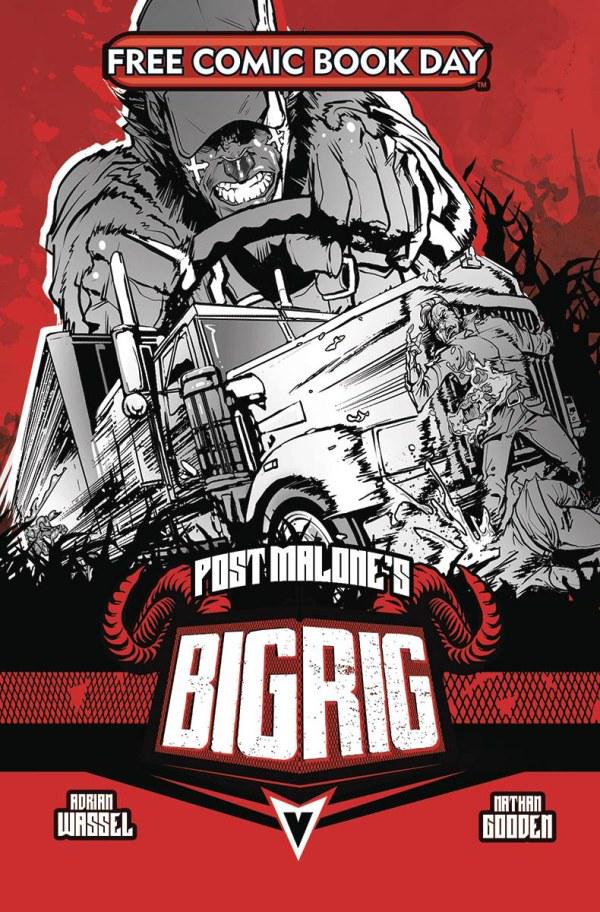 Post Malone's Big Rig #1 (2025) Comic Books Free Comic Book Day
