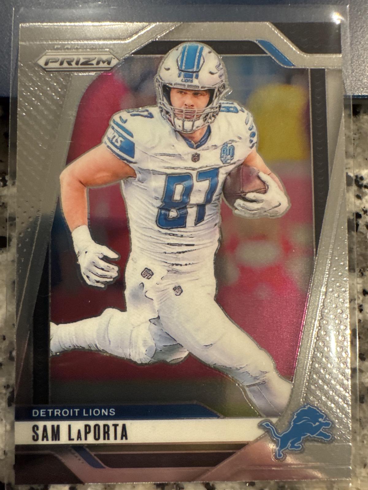 Sam LaPorta #96 Football Cards 2024 Panini Prizm
