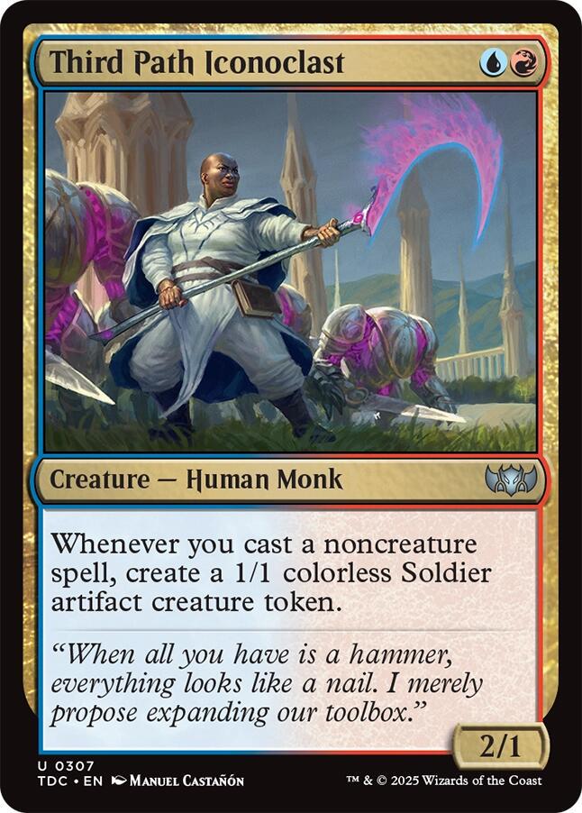 Third Path Iconoclast (Magic Tarkir: Dragonstorm Commander)
