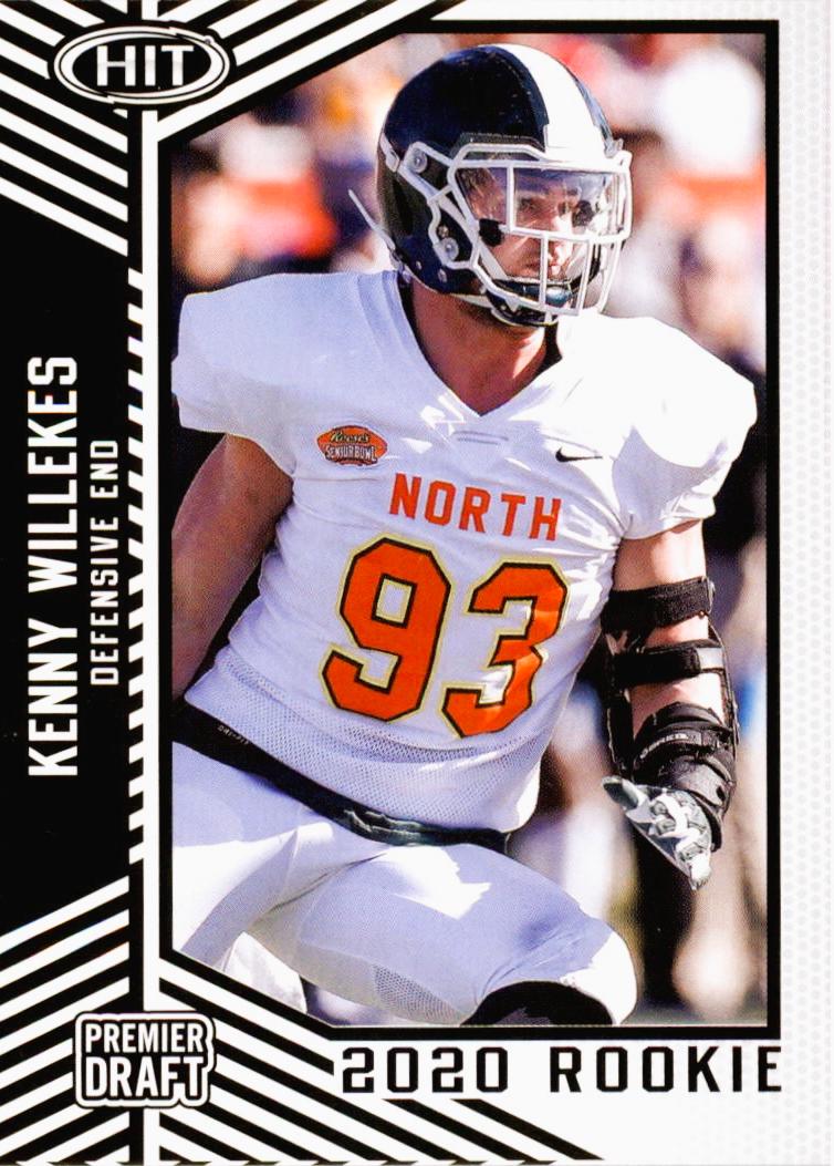 Kenny Willekes #57 2020 Sage Hit Football