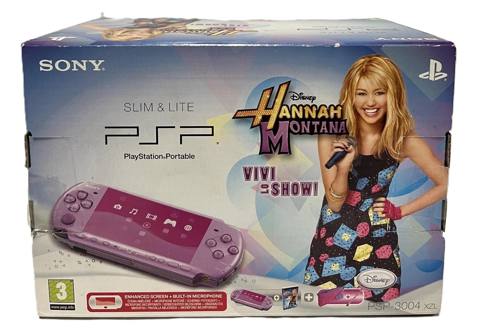 PSP Slim & Lite Hannah Montana: Live In Concert! [Bundle]
