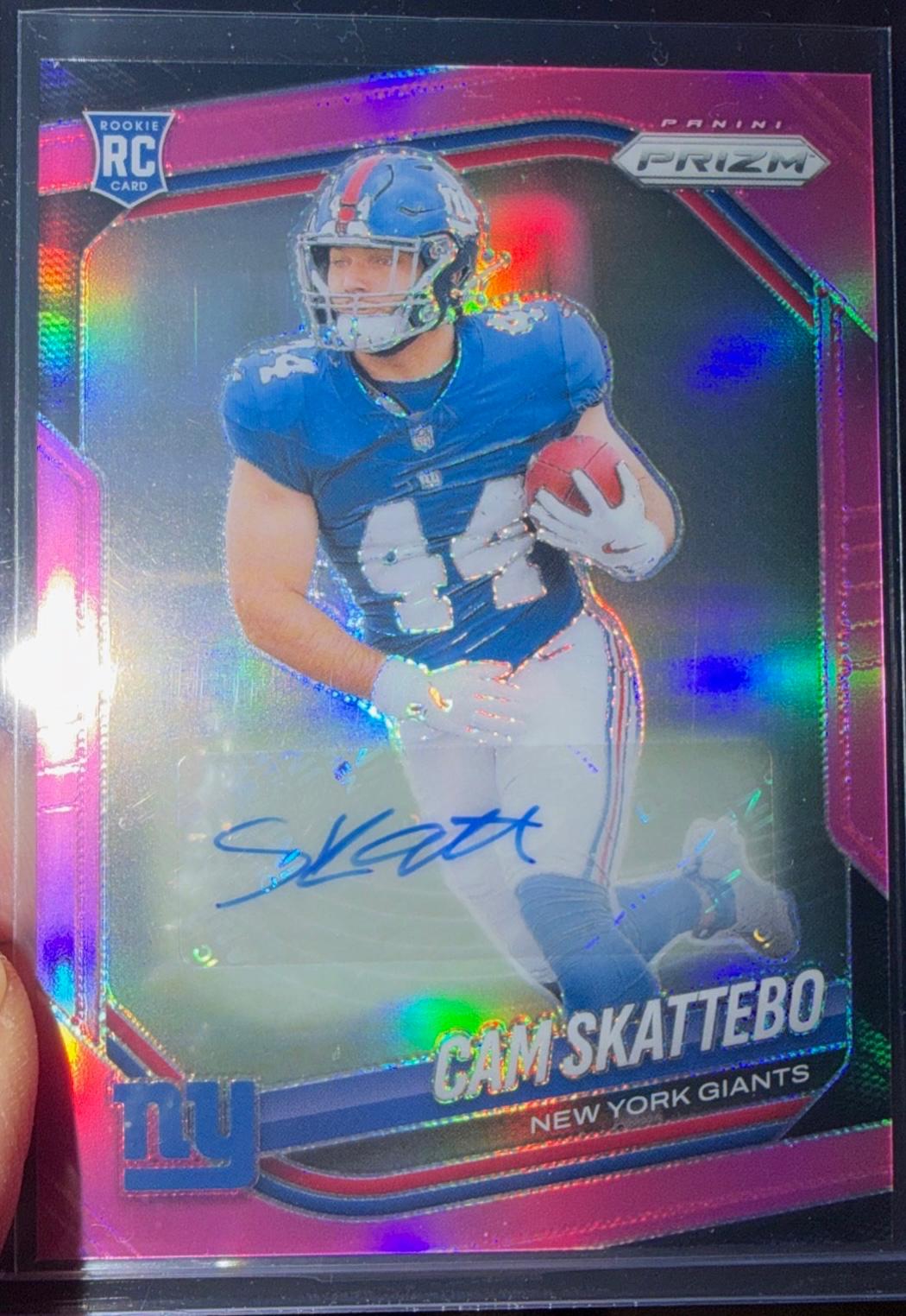 Cam Skattebo [Autograph Pink] #363 Prices | 2025 Panini Prizm