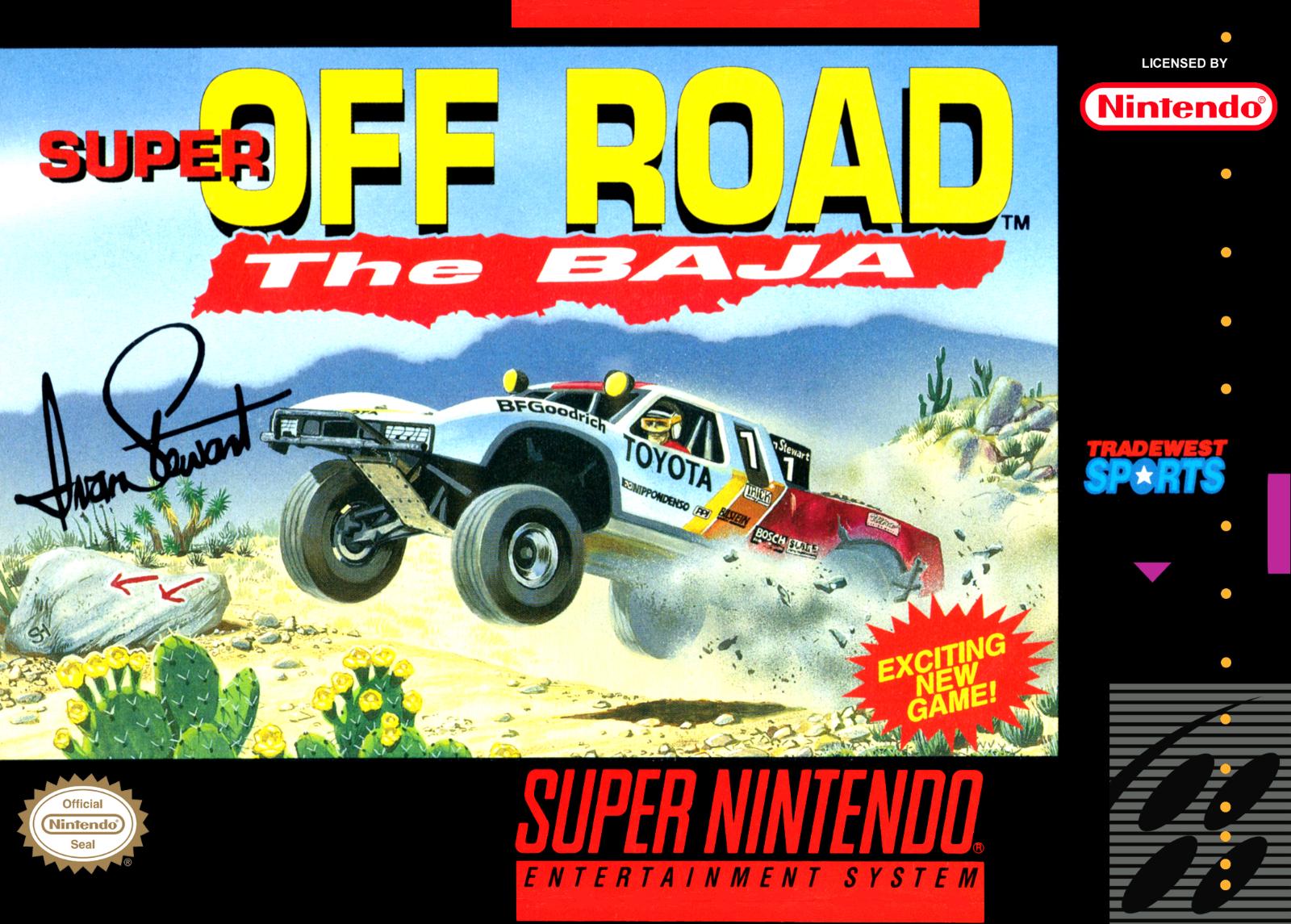 Super Off Road The Baja Super Nintendo