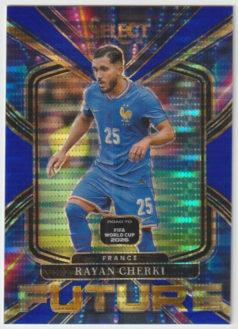 Rayan Cherki #11 2025 Panini Select Road To FIFA Future